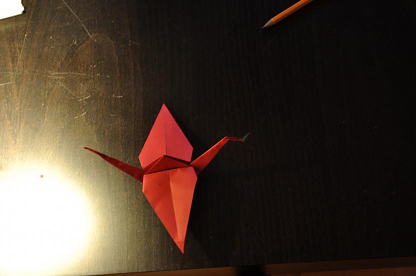 mazliet paceļam spārnus Autors: The Anarchist StepByStep: Origami Dzērve
