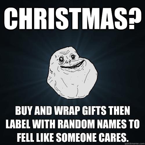  Autors: badboy17 Forever Alone Christmas!