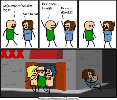  Autors: zaļš un nestabils tulkoti cyanide&happiness