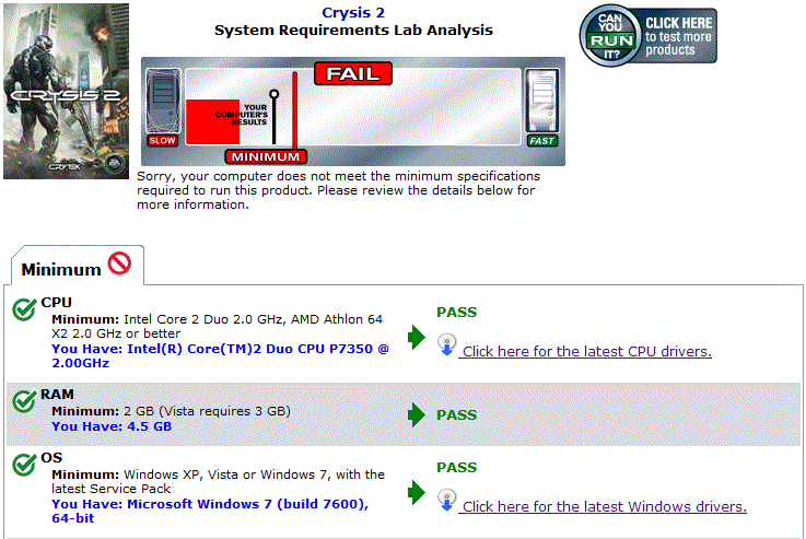  Autors: unknown666 Intel Graphics Media Accelerator 4500mhd...Mīts ?