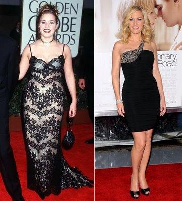 Kate Winslet in 1998 and 2008 Autors: PankyBoy slavenības un viņu cīņa ar svaru