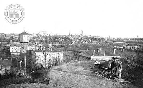 Skats no Dzegužkalna uz Rīgas... Autors: Fosilija Pagājušo gadsimtu Rīgas foto