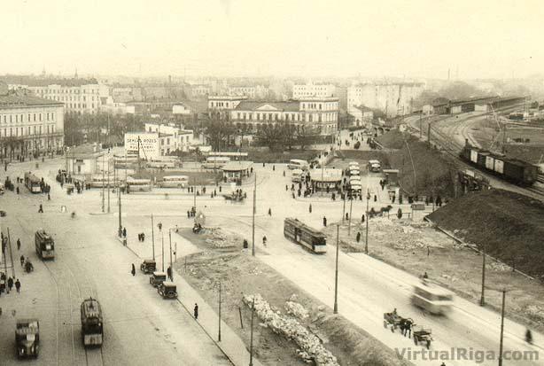 Skats uz Rīgas centrālo... Autors: Fosilija Pagājušo gadsimtu Vecrīgas foto.