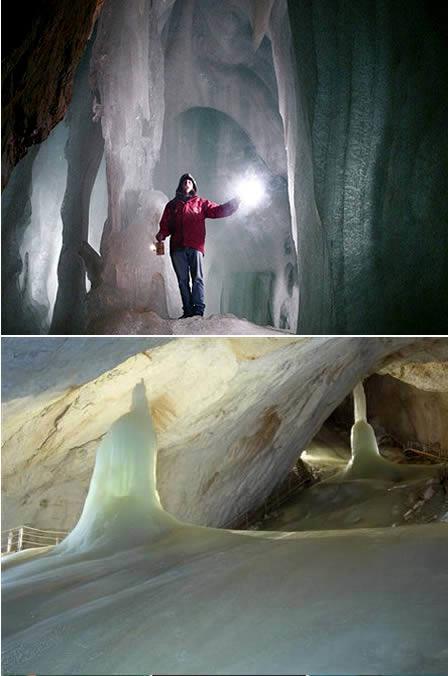 Eisriesenwelt ledus... Autors: Orgāniņa Dabas brīnumi....