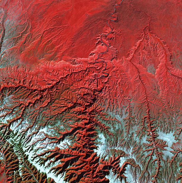 Desolation Canyon  Utahs Green... Autors: Samaara Zeme no satelīta.