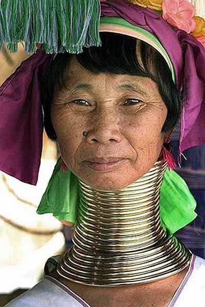 9 vieta Mjanmas sievietes un... Autors: elllee Savādo skaistuma etalonu tops