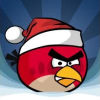 Angry Birds Ziemassvētku putniņš.