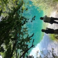 Plitvices ezeru nacionālais dabas parks.