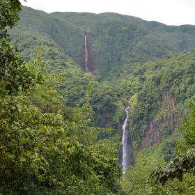 Carbet Falls- augstākais ūdenskritums Karību salās (235 m.)