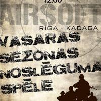 20. Novembrī Kadagā tiek rīkota airsoft vasaras sezonas nolēguma spēle pieteikšanās pa tel. 29415744 - Rolands vai e-pastu info@bewo.lv