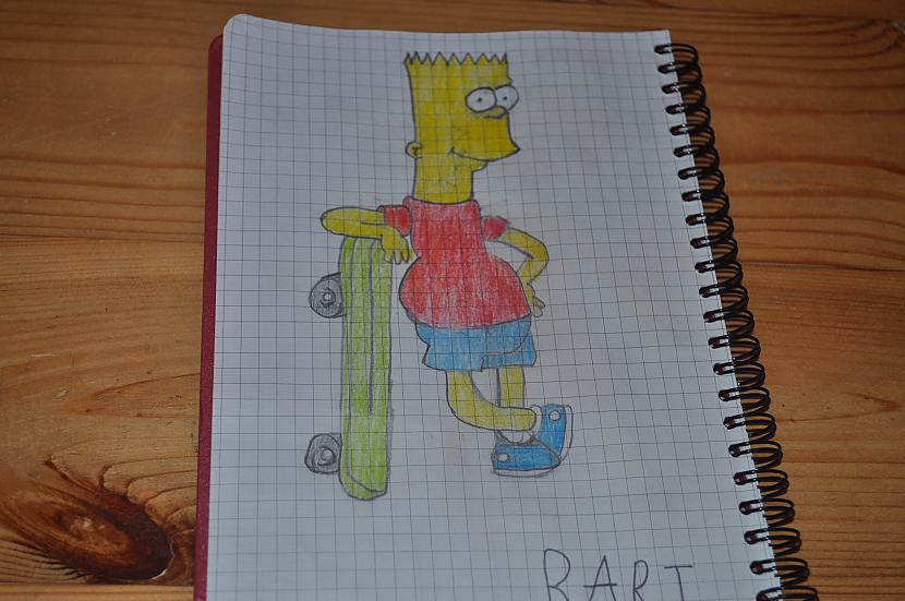 Bart Simpson Autors: Ronis 18 Zīmētie Simpsoni