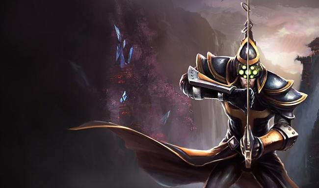 Master Yi Autors: Torquemada League of Legends chinese art