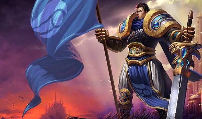 Garen Autors: Torquemada League of Legends chinese art