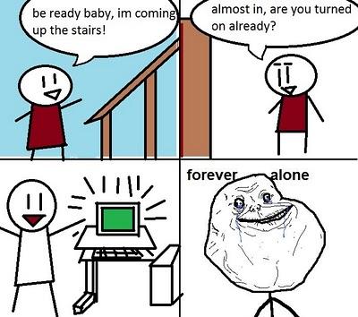  Autors: Es i Gudrs Forever Alone. Komiksi.