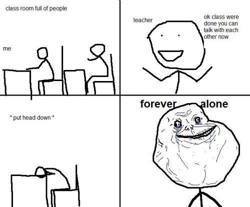  Autors: Es i Gudrs Forever Alone. Komiksi.