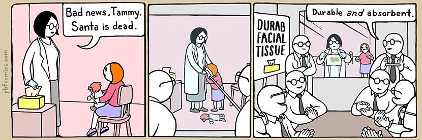  Autors: Fosilija Komiksi ar melno humoru.