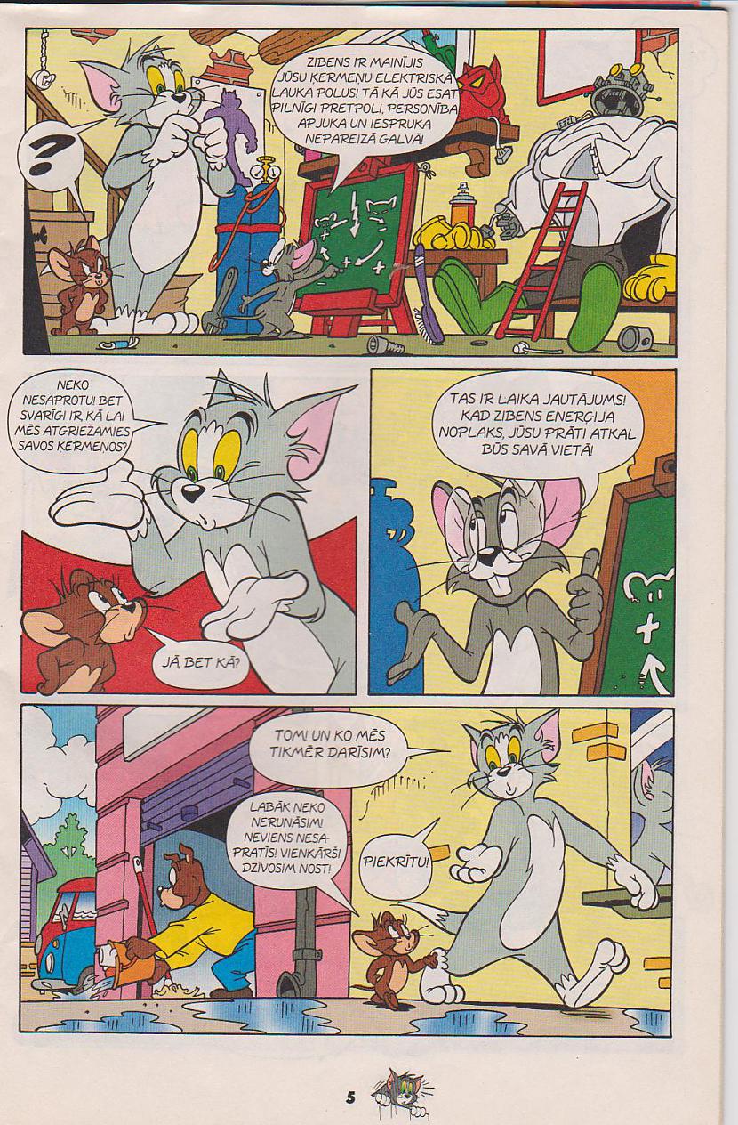  Autors: Laiker Tom & Jerry komiks