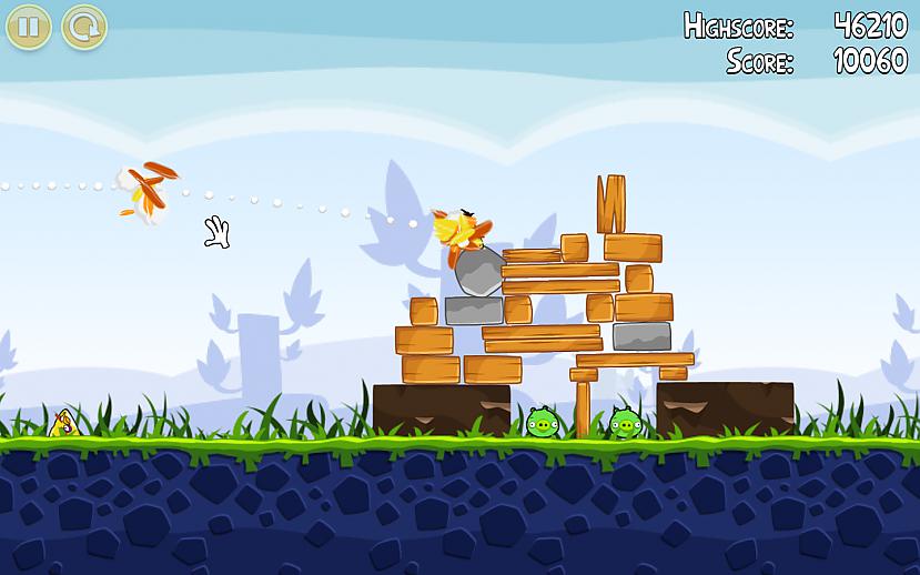 Angry BirdsArī scaronī spēle... Autors: Fosilija Mini spēlītes PC