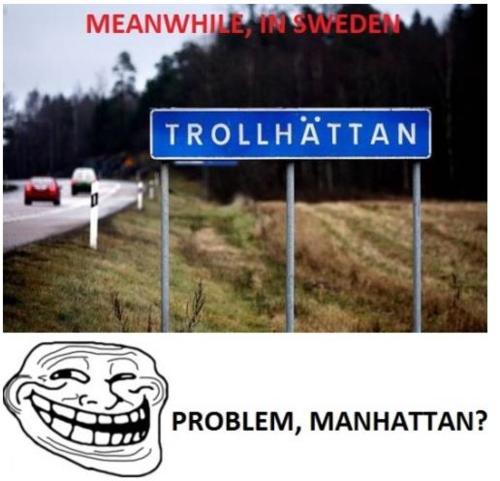 Troll face.