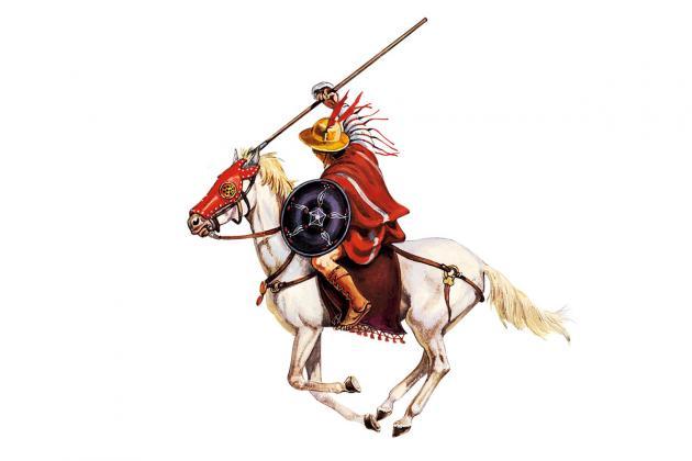 Jātnieks Gladiators zirgā jeb... Autors: Kinkažu Nāvīgā izrāde