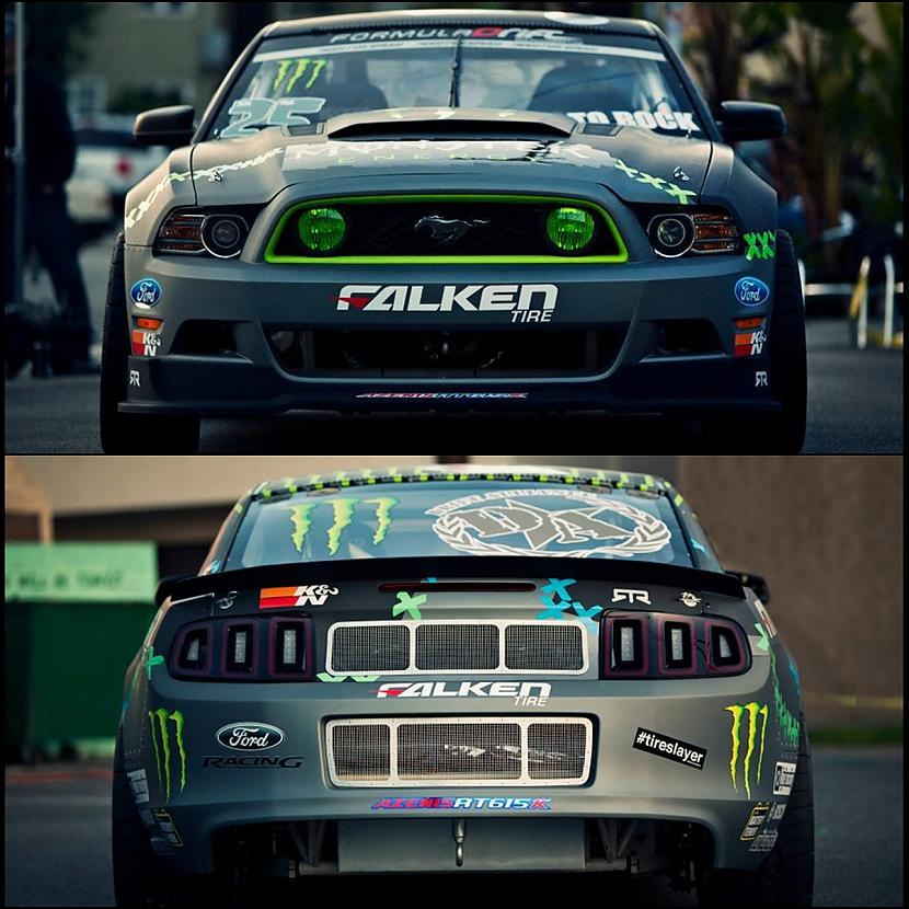  Autors: Fosilija 2013 Monster Energy Falken Tire Ford Mustang Revealed.