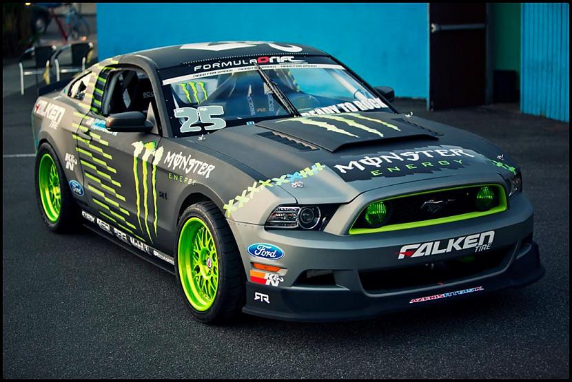  Autors: Fosilija 2013 Monster Energy Falken Tire Ford Mustang Revealed.