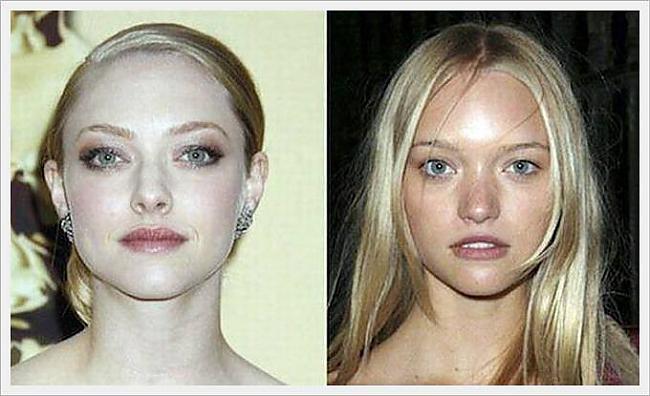 Amanda Seyfried  Gemma Ward Autors: Fosilija Slavenības ,kuras ir līdzīgas!