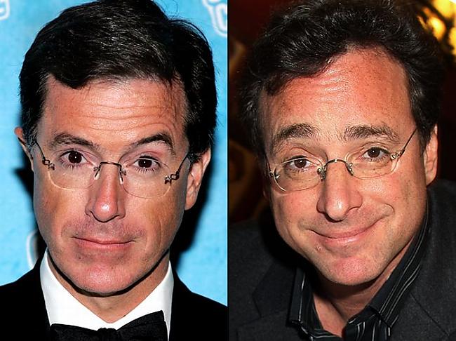 Stephan Colbert  Bob Saget Autors: Fosilija Slavenības ,kuras ir līdzīgas!