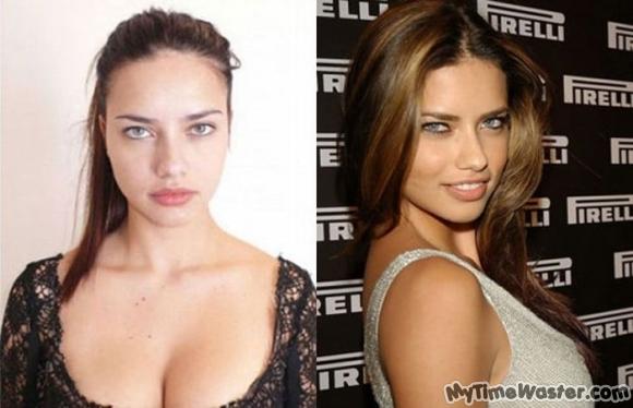 Adriana Lima Autors: bee62 Supermodels Without Make-up