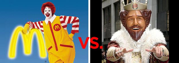 McDonalds pret Burger King Autors: Gorsix89 Lielākie pretinieki Pasaulē