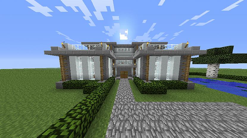 Tuvāk Autors: Fosilija Mans minecraft build 1.0.1.