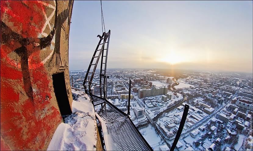  Autors: Mornings Nepabeigtais televīzijas tornis Jekaterinburgā