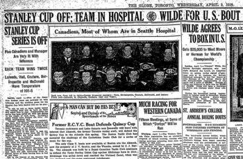 1919 gadā nebija čempiona jo... Autors: Rix2 Pāris NHL Faktu, kurus tu nezināji