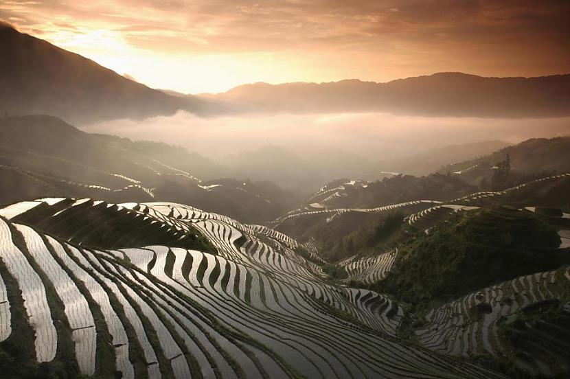 Rīsu lauki Guanxi provincē... Autors: ibebrs Cilvēki ir nepārspējami! :)