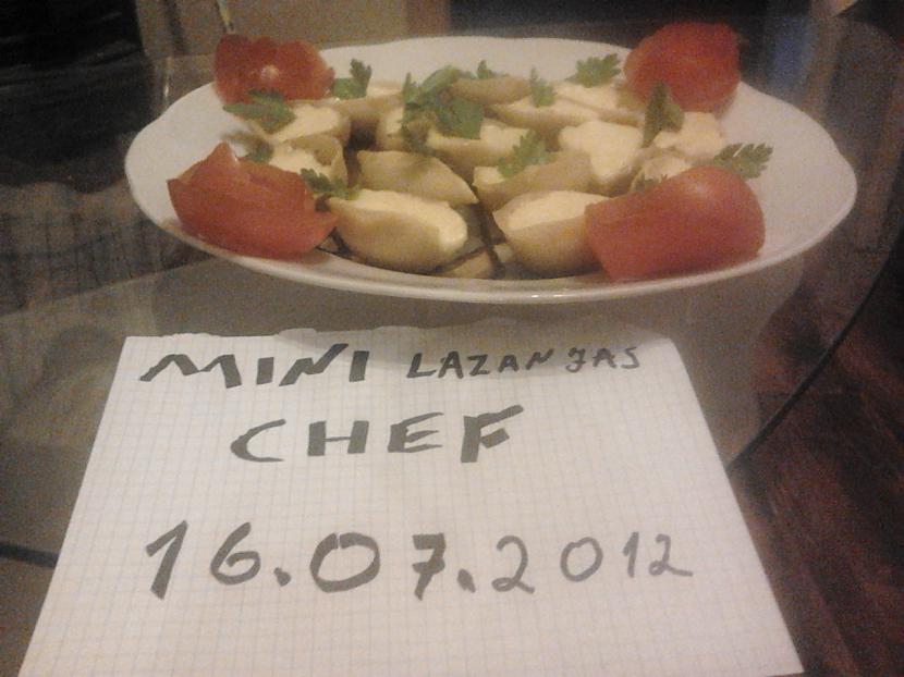 Nobeigumā atvainojos par bilžu... Autors: chef [RC] mini lazanjas by chef!