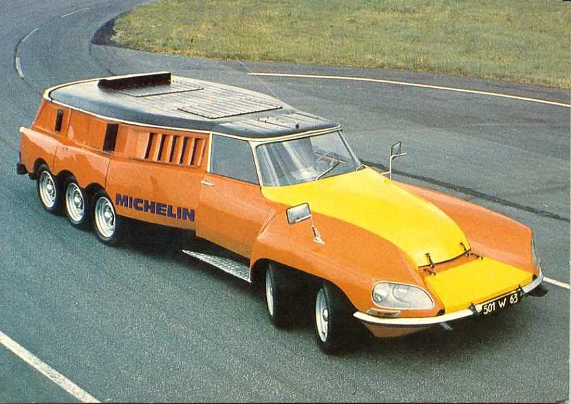 Numura zīme ir 501 W 63 W ir... Autors: kristsl Citroën DS Michelin Test Car!