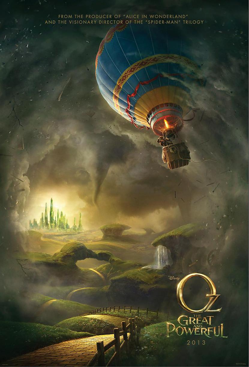 Oz The Great and Powerful Autors: Cherijs Topošās 2013. gada filmas