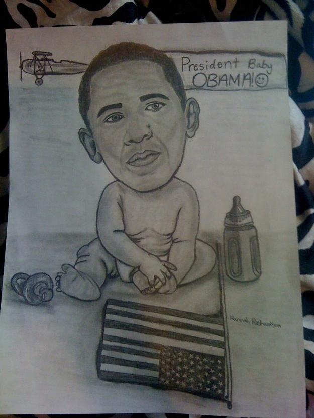  Autors: luvazhels Baraka Obamas Fan Art!!!