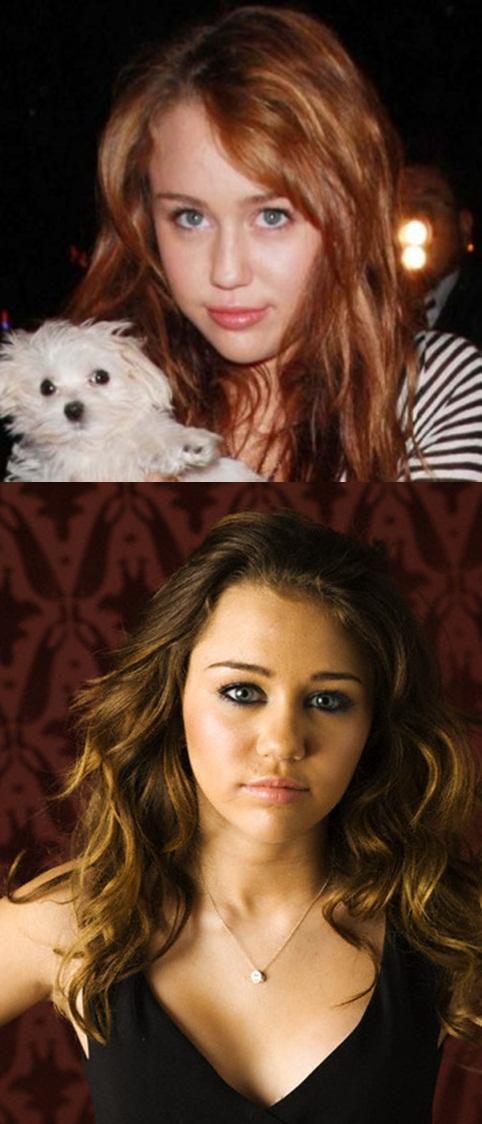 Miley Cyrus Autors: Mazaa933 Bērnībā un Tagad