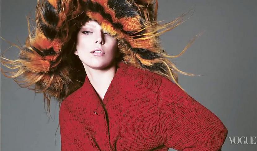  Autors: Fosilija Lady gaga for "Vogue" magazine cover-september 2012