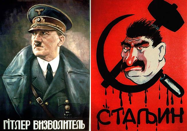 Tikmēr Ukrainā Hitlers tika... Autors: Moonwalker 2. Pasaules Kara propaganda