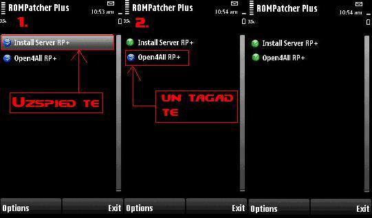 Izdaram kas redzams bildē tad... Autors: Deauth Kā hakot Symbian telefonus