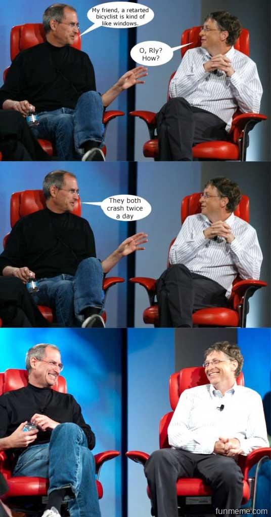  Autors: 69 Steve Jobs vs. Bill Gates [4]