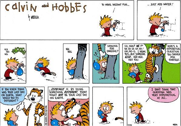  Autors: Sortmegusta Calvin and hobbs !