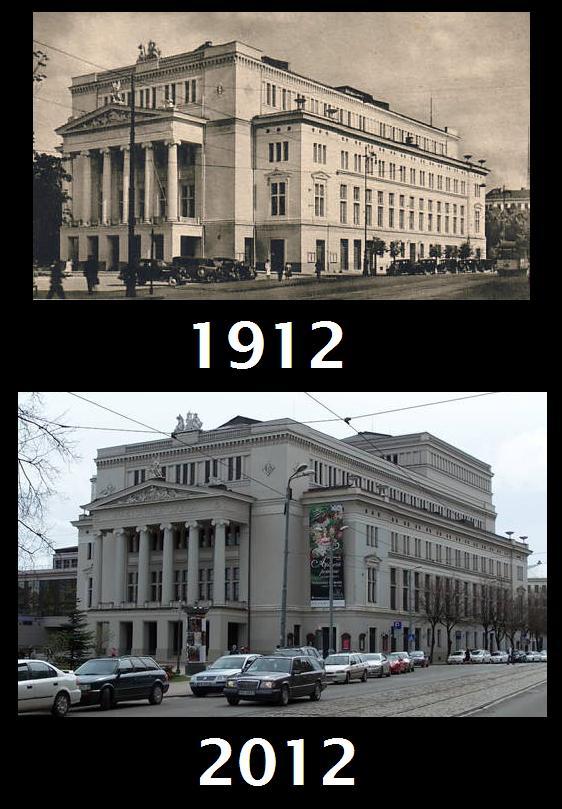 Vācu teātris 1912... Autors: Se0ne Rīgas objekti 1912. vs 2012. gads