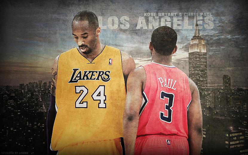 Kobe Bryant ar Chris Paul Autors: 22danis Basketball Wallpapers [2]