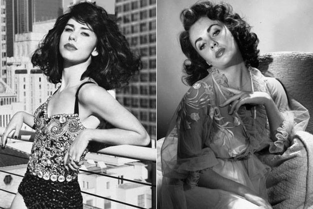 Kimbra un Elizabeth Taylor Autors: Dnite Celeb look-alike