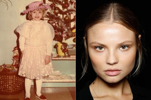 Magdalena Frackowiak Autors: BLACK HEART modeles bērnībā!