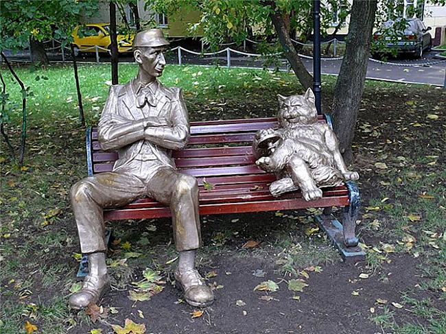 Kaķis Begemots no quotMeistara... Autors: Raziels Kaķu skulptūras
