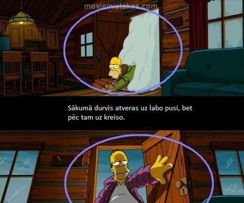  Autors: Palamo Kļūdas Simpsonu filmā
